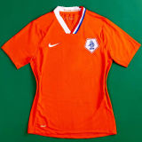 2008 Netherlands Home Orange Retro Jersey