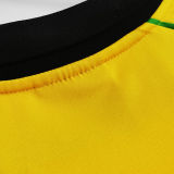 1998 JAMAICA Home Yellow Retro Soccer Jersey