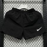 2025/26 NK Black Casual Double Layer Short Pants  D1103  双层短裤