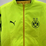 2026 BVB Yellow And Green Reversible Windbreaker 双面