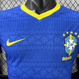 2026/27 Brazil Blue Special Edition Player Version Soccer Jersey