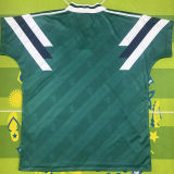 90'S Lisbon Green Retro Soccer Jersey