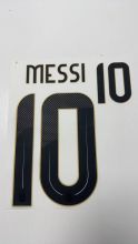 MESSI #10 Argentina Home Font 2024/25 (You can buy it alone OR tell us which jersey to print it on. )