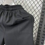 2025 Jordan Black Pure Cotton Fabric Casual Short Pants M001 红标