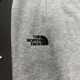 2025 TNF Grey Pure Cotton Sports Trousers Zipper style
