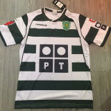 2001 Lisbon Home Retro Soccer Jersey