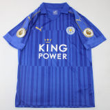 2016/17 Leicester City Home Blue Retro Soccer Jersey