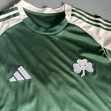 2025/26 Panathinaikos Home Green Fans Jersey  希超 帕纳辛奈科斯