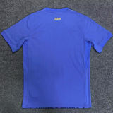 2025/26 Finland Away Blue Fans Soccer Jersey