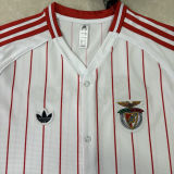 2025/26 Benfica White Baseball T-Shirt