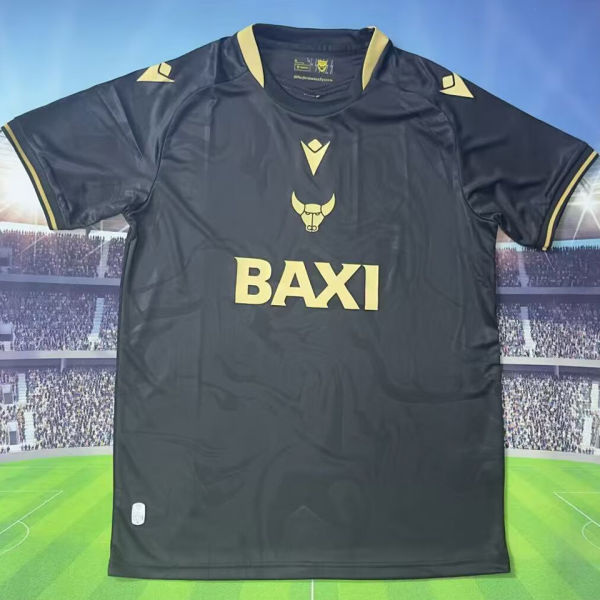 2025/26 Oxford United F.C. Away Fans Soccer Jersey 牛津联