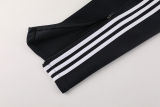 2024/25 AD~ Black Grey Jacket Tracksuit