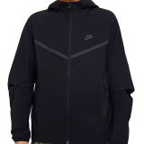 2025 Nk~ Black Windbreaker （7152）