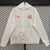2026 Flamengo White Retro Style Hoody