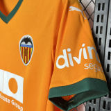 2024/25 Valencia Third Orange  Fans Soccer Jersey