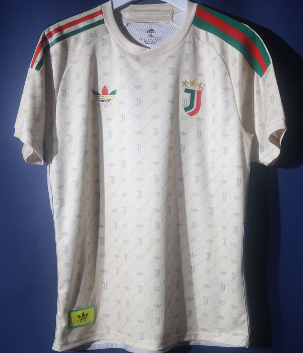 2024 JUV x Ad x guc~ Cotton Retro Style T-shirt