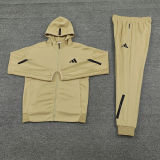 2025 Nk~ Khaki Zipper Jacket Tracksuit