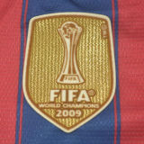 2009/10 A Home Retro Player Version Long Sleeve Soccer Jersey 球员版长袖