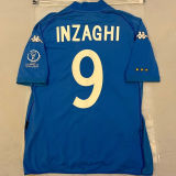 2002 taly Home Blue Retro Soccer Jersey