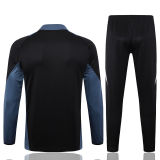 2024/25 M Utd Black Sweater Tracksuit