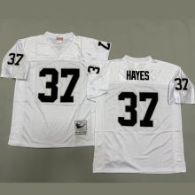 HAYES #37 Men's Las Vegas Raiders Retro NFL Jersey 突袭者