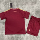 2024/25 Rome Home Kids Soccer Jersey