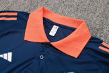 2025  M Utd Sapphire Blue POLO Training Tracksuit