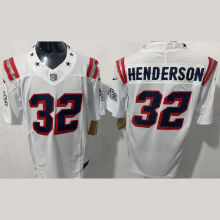 HENDERSON #32 Men's New England Patriots NFL Jersey 爱国者 (3代）