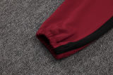 2025/26 Miami Heat Maroon Hoody Zipper Jacket Tracksuit