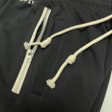 2024/25 Nk~ Black Pure Cotton Sports Trousers Zipper style
