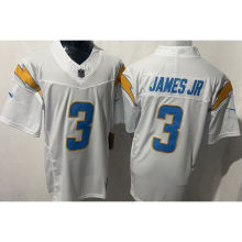 JAMES JR #3 Men's Los Angeles Chargers NFL Jersey 闪电   (3代）