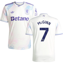 McGINN #7 Aston Villa Third Fans Soccer Jersey 2025/26 (League Font 联赛字体 ) ★★