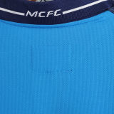 2001/02 Man City Home Blue Retro Soccer Jersey