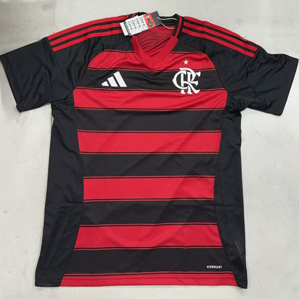2025/26 Flamengo 1:1 Quality Home Fans Soccer Jersey