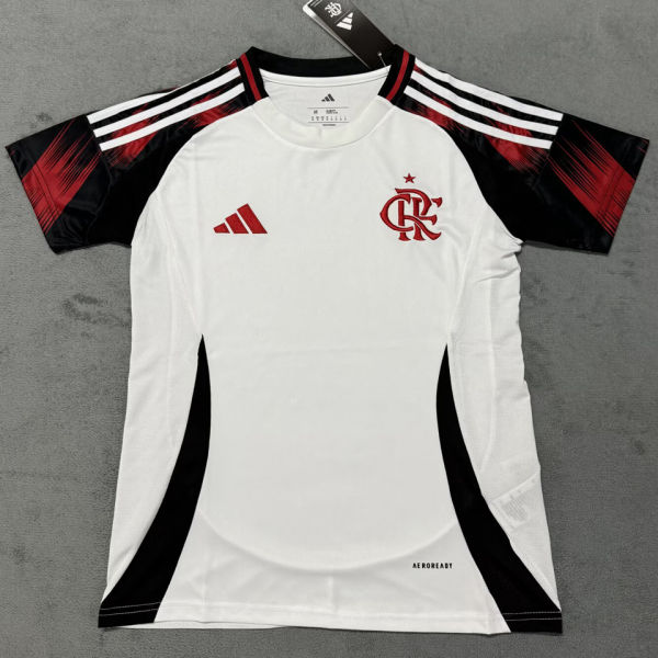 2025/26 Flamengo Away White Women Soccer Jersey