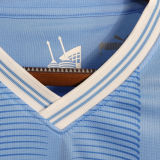 CHAMPIONS OF EUROPE #23 Man City 1:1 Home Blue Fans Jersey 2023/24