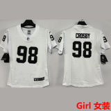 CROSBY #98 Las Vegas Raiders Girl NFL Jersey 突袭者