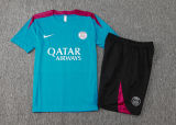 2024/25 PSG  Dark Green Training Jersey(A Set)