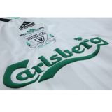 1993/95 LFC Away White Green Retro Long Sleee Jersey