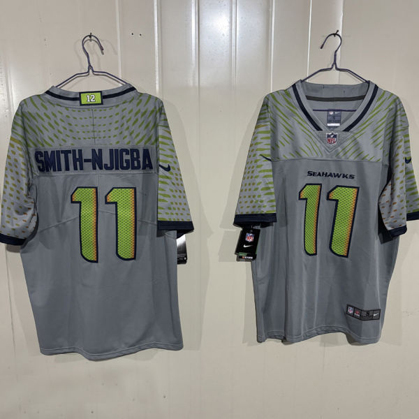 SMITH-NJIGBA #11 Men's Seattle Seahawks NFL Jersey 海鹰