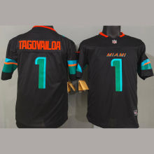 TAGOVAILOA #1 Men's Miami Dolphins NFL Jersey 海豚 (3代）