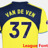2025/26 TH FC Third Yellow Kids Soccer Jersey