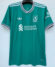 2025/26 LFC 1:1 Quality Third Green Fans Soccer Jersey 背有97标