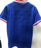 1986/88 M Utd Away Blue Retro Soccer Jersey