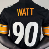 WATT #90 Men's Pittsburgh Steelers NFL Jersey 钢人