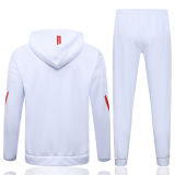 2026/27 PSG White Zipper Jacket Tracksuit