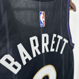 2025 Timberwolves BARRETT #9 Black  NBA Jerseys 热压