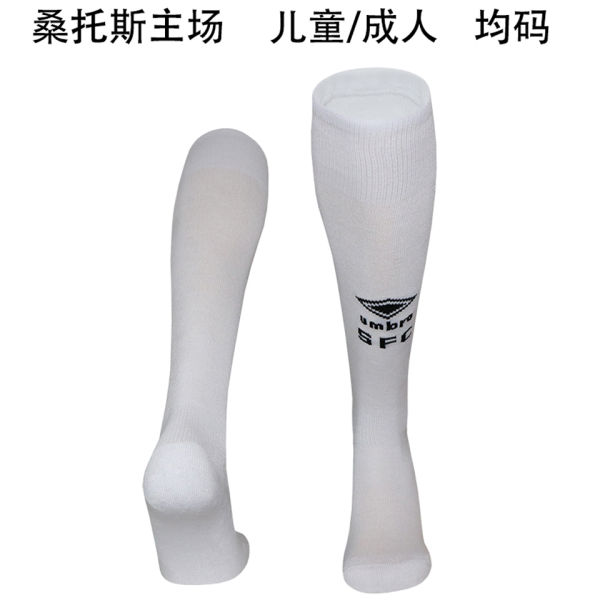 2025 Santos White Sock
