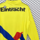 1993/1995 Frankfurt Away Yellow Retro Long Sleeve Soccer Jersey