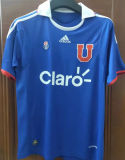 2011 Universidad de Chile Home Blue Retro Soccer Jersey